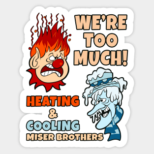 Heating & Cooling Sticker